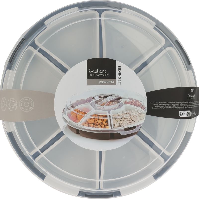 Serveringssett 6deler Med Lokk