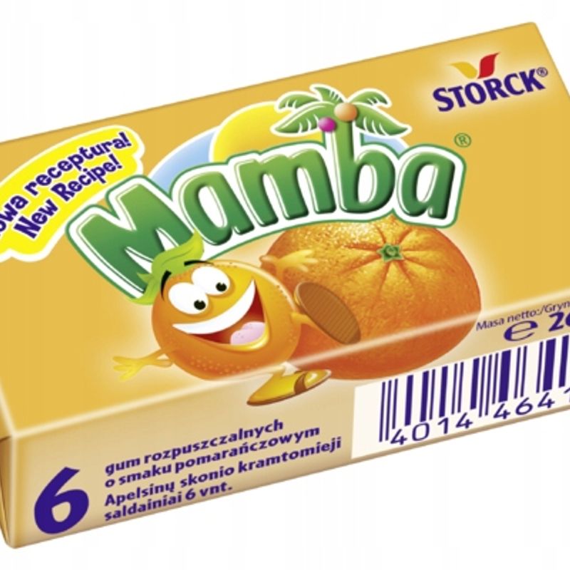 Mamba 48 x 26.5g | Fruity chewing candies in a large pack
