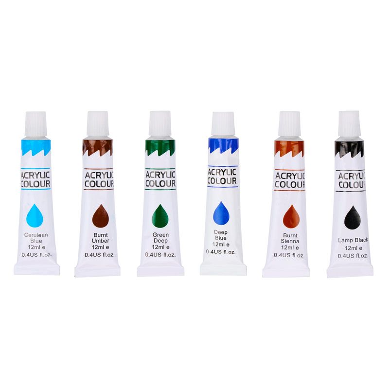 Artico Akryl Malingssett I Treboks 20deler