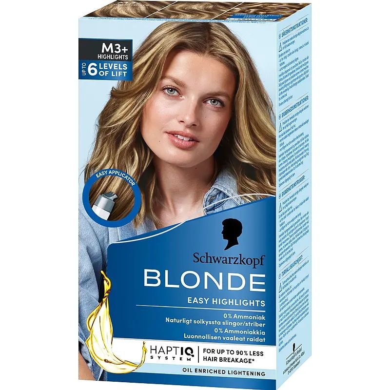 Schwarzkopf Hårfarge Blonde M3+