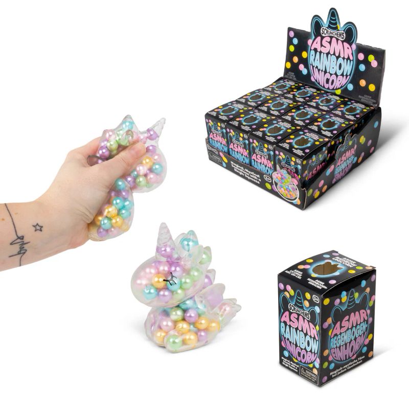 Scrunchems ASMR rainbow unicorn | Squishy stressleke