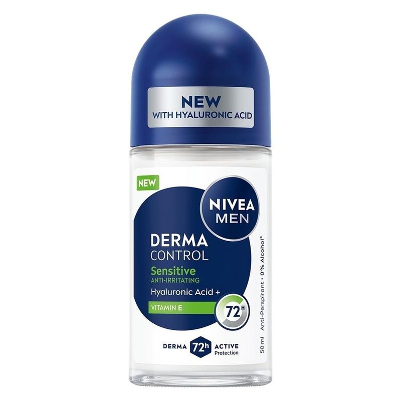 Nivea Men Derma Control Sensitive Roll‑On 50ml
