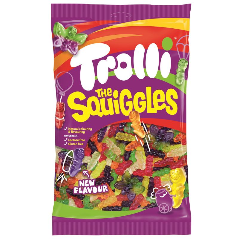 Trolli The Squiggles 1000g | Date Deal | Large Pack