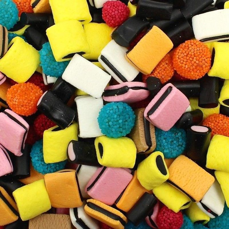 Vidal All Sorts Lakris 1000g Storpakk