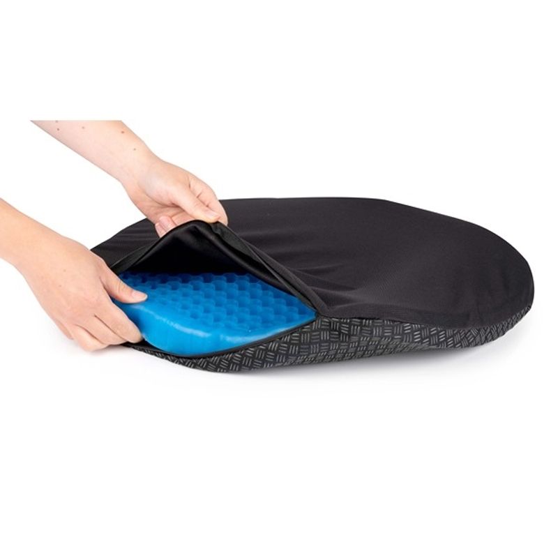 Vivamore Gelpute Firkantet | 42x42 cm | Ergonomisk Sittepute