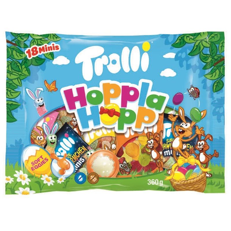 Date deal | Trolli hoppla hop 18 small bags 360g