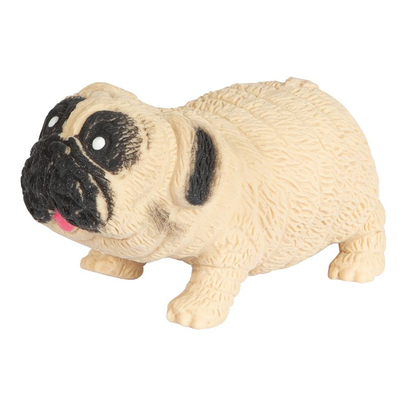 Skviseleke Valp Mops | Myk Stressleke