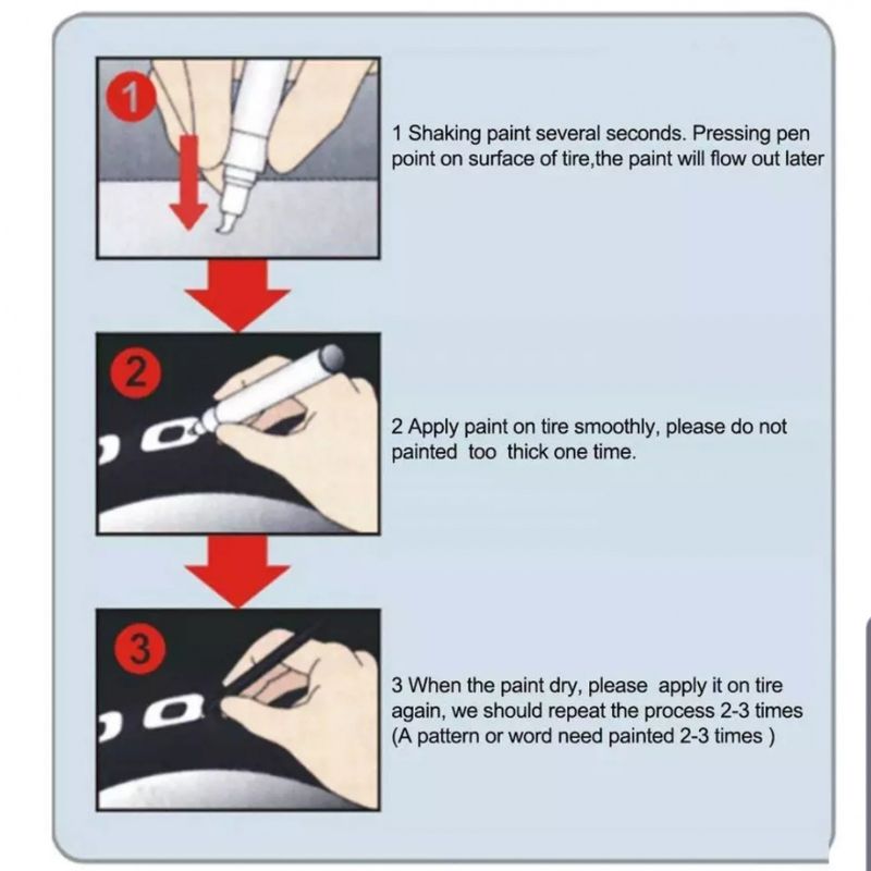 Markør For Dekk - Hvit Tusj | All Ride