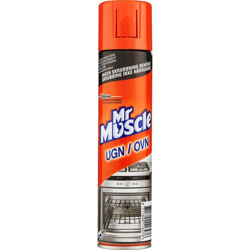 Mr Muscle Ovnspray 300ml | Fjerner fett og smuss effektivt