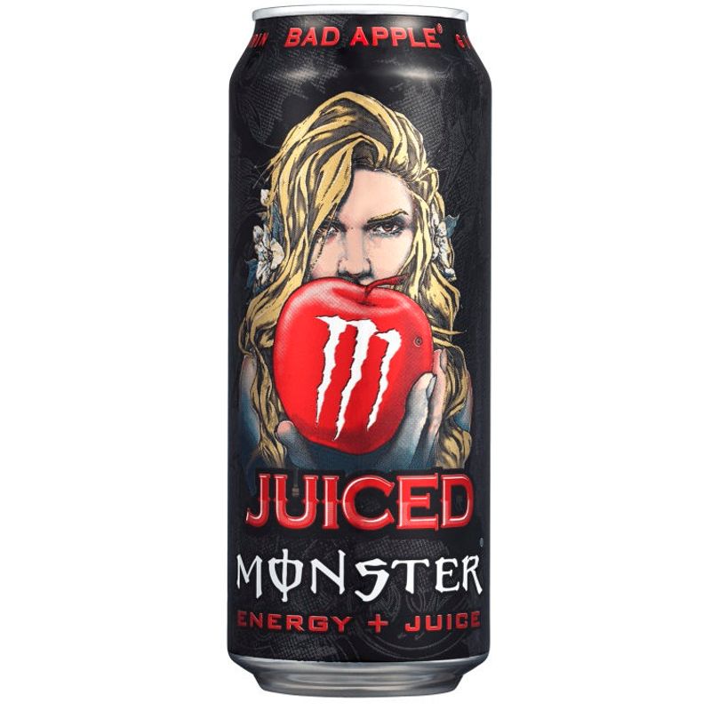 Monster Energy Bad Apple 500ml | Energidrikk inkl pant 2. -