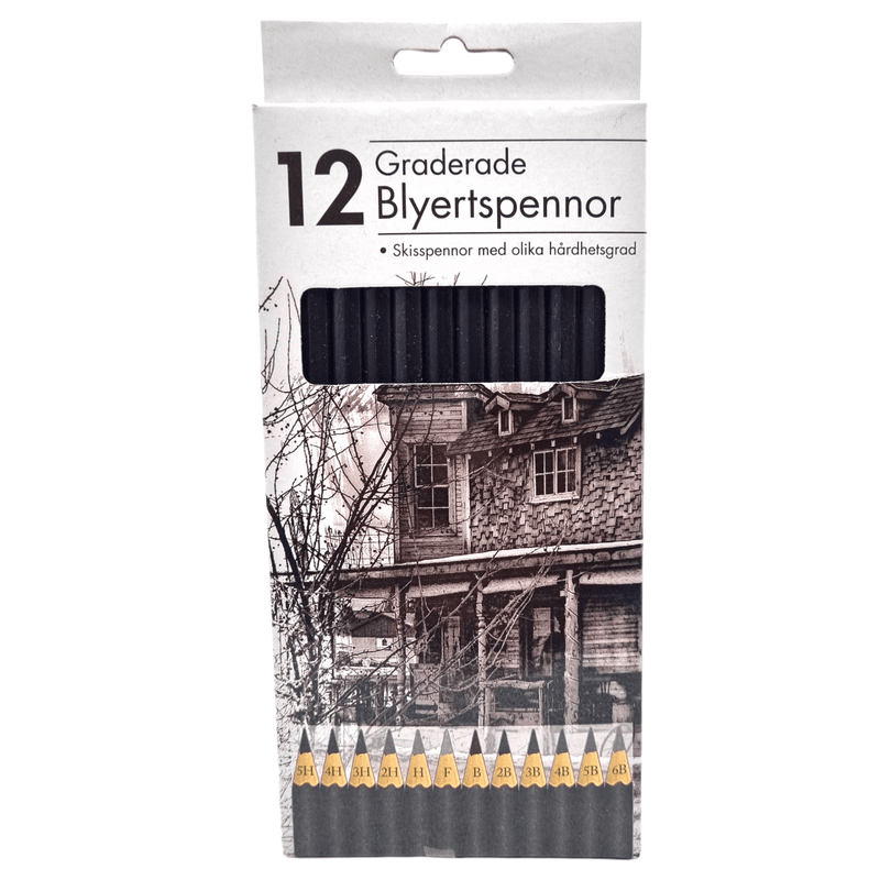 Graderende Blyanter 12pk