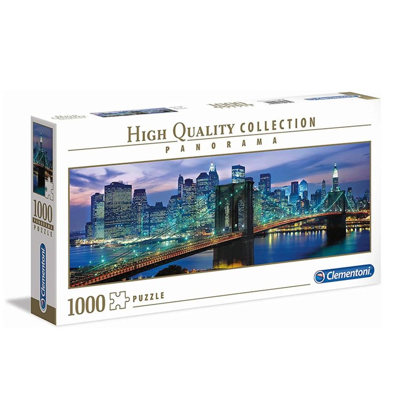 Clementoni New York puslespill 1000 brikker | Panorama 98x33cm