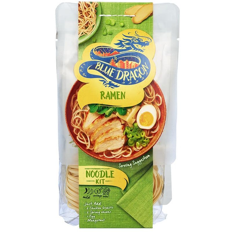 Datodeal | Ramen Noodle Kit 201g |Blue Dragon | Japansk nudelsuppe