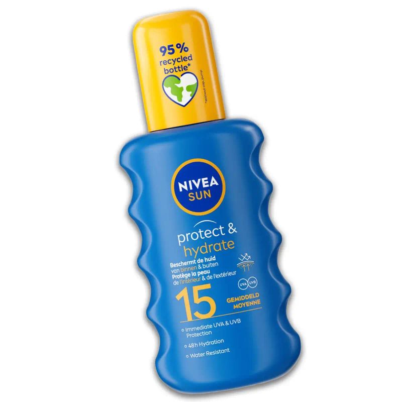Nivea Protect & Moisture Sun Spray SPF15 200ml