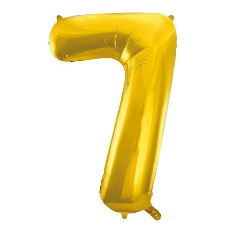 Tinka Folie Tallballonger Gull 41cm