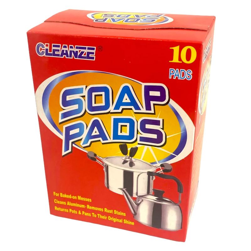 Stålull Med Såpe 10pk