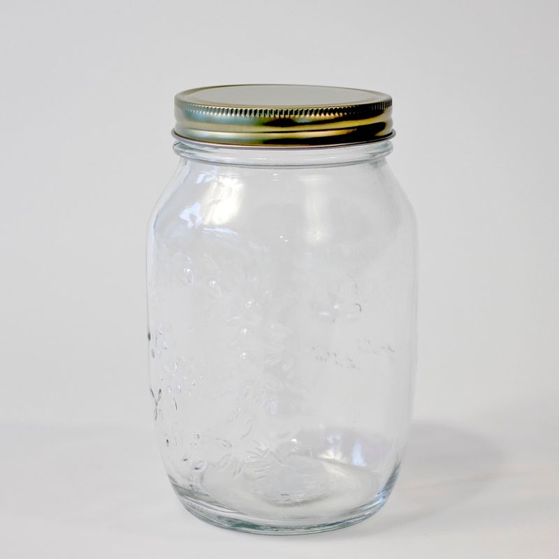 Syltetøysglass med skrulokk | 0.25L, 0.5L og 1.0L