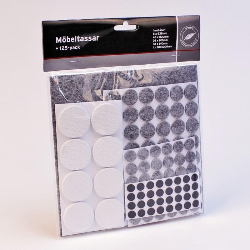 Møbelknotter 125pk - Ulike Størrelser