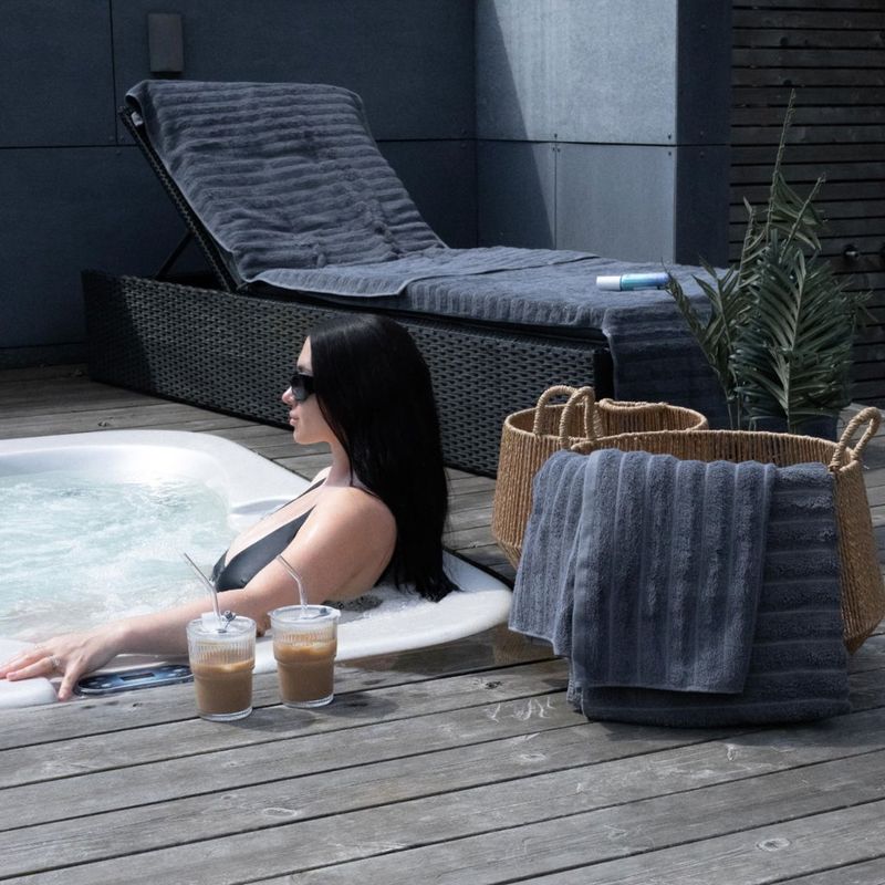 OlsenHome - Glasskopp med lokk og sugerør 6pk