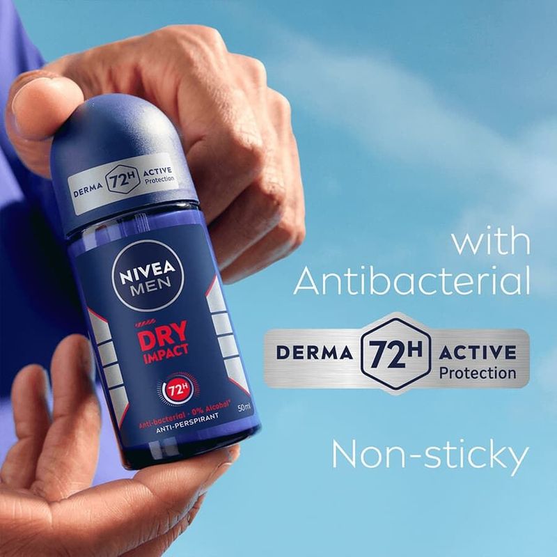 Nivea Men deo dry impact roll‑on 50ml