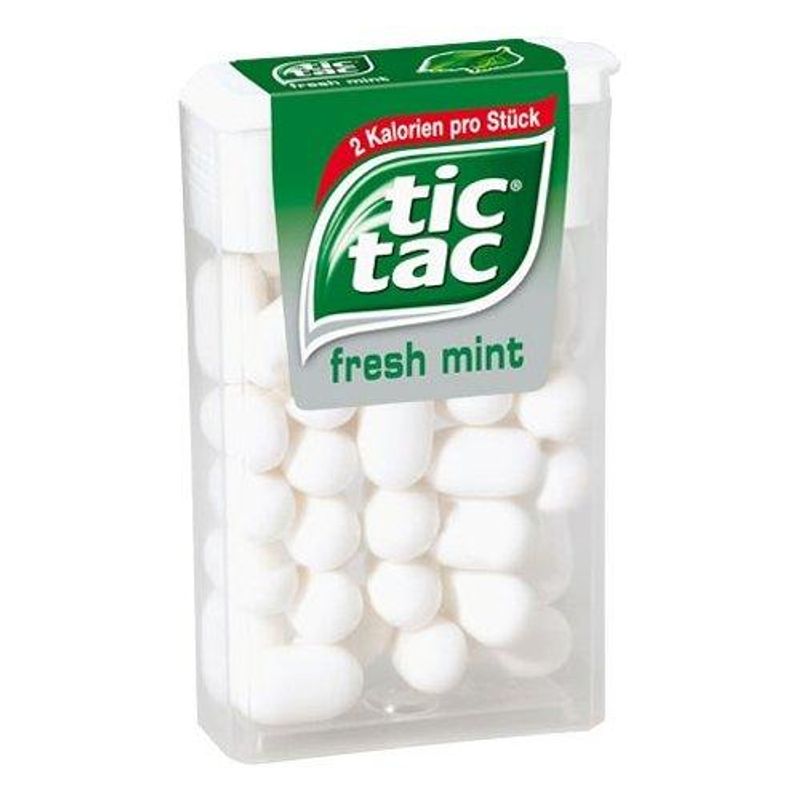 Tic Tac Mint 18g x 12st Storpakk