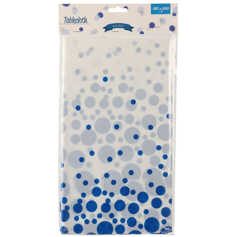 Bordduk Plast Blå 220x130cm