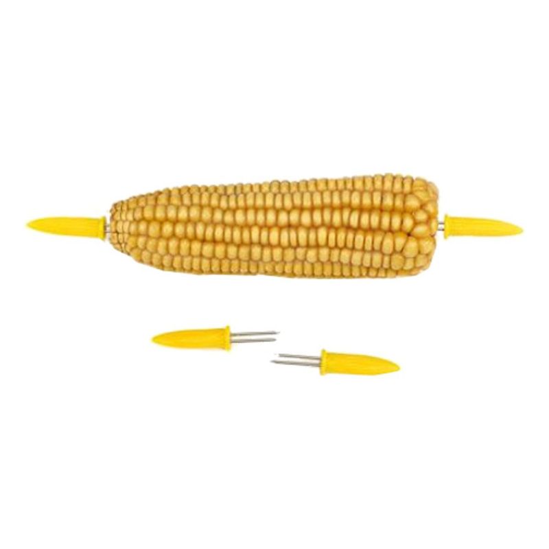 Maiskolbeholdere 4pk | Praktiske grep til maiskolber