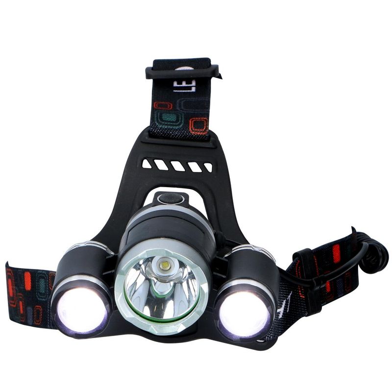 Grundig hodelykt 200lm | Justerbare lysmoduser | 3 LED