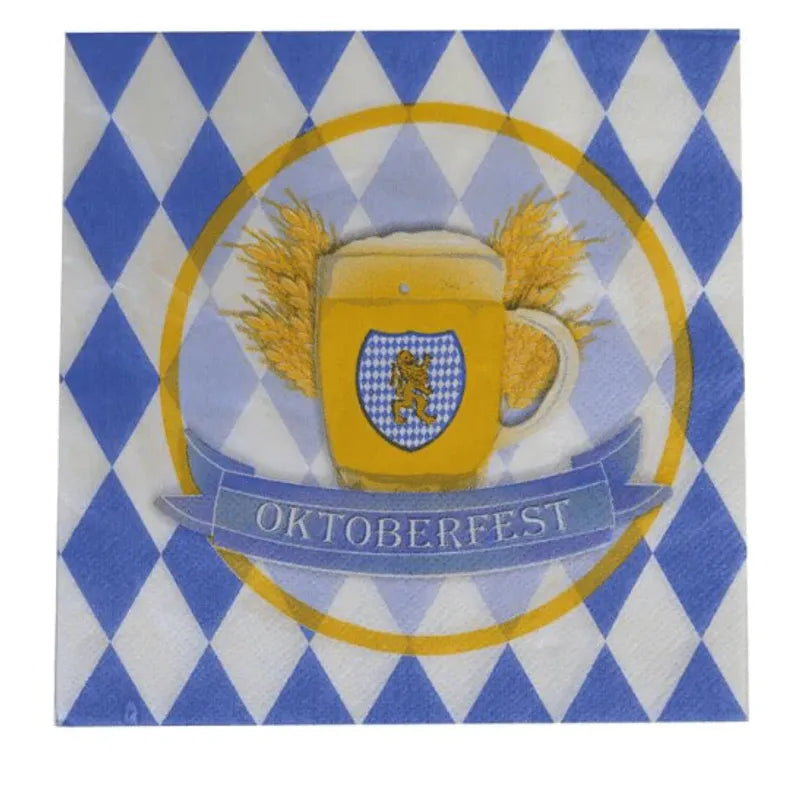 Servietter - Oktoberfest - 33cm - 16pk