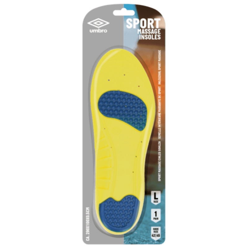 Umbro Innersåler | str 38 - 45 | Skum & Gel