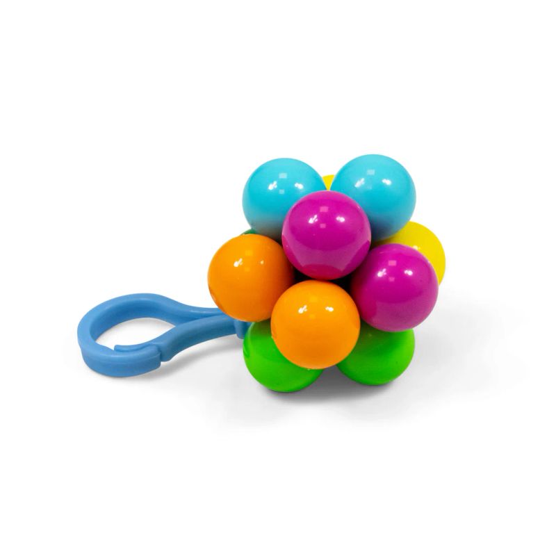 Atomic fidget ball keyring - Stressleke nøkkelring