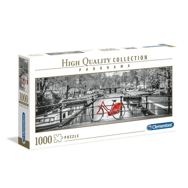 Clementoni 1000 Brikker Amsterdam Bicycle 98x33cm