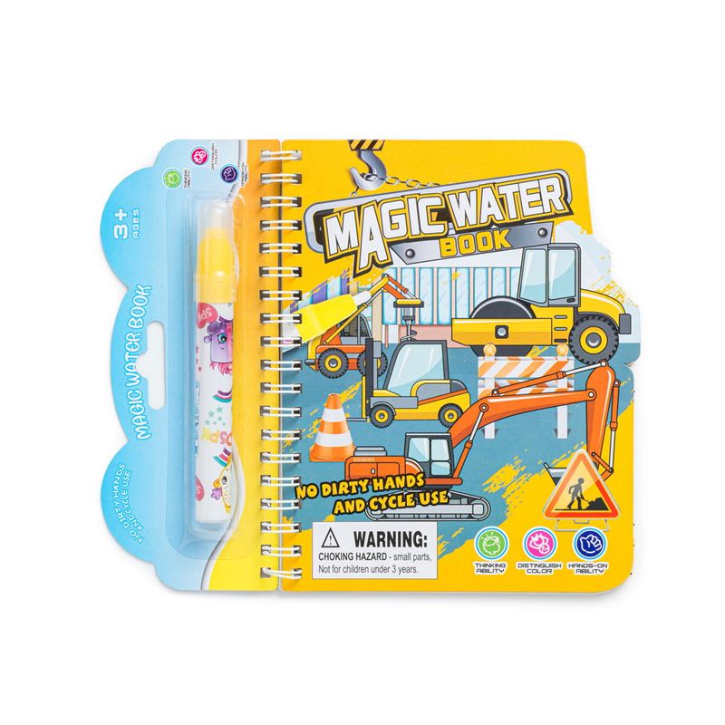 Magiske Vannmalebøker 3pk | Gjenbrukbar & Sølfri