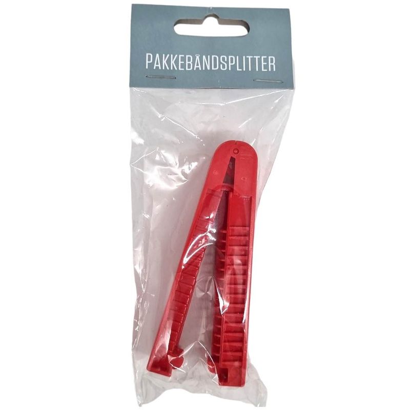 Båndstrimler Rød 10cm