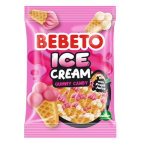 Bebeto Ice Cream vingummi 80g
