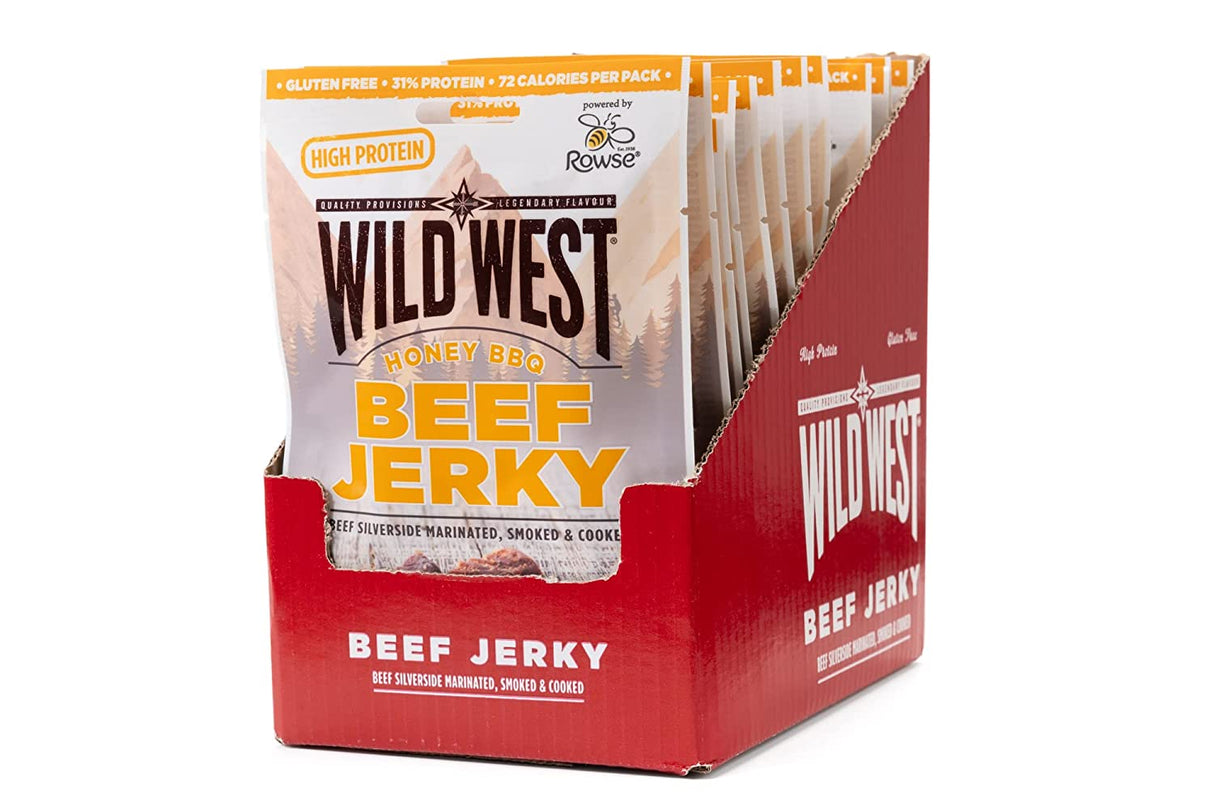 Wild West Beef Jerky Honey BBQ 300g