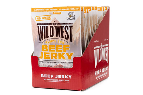 Wild West Beef Jerky Honey BBQ 300g