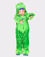 Den Goda Fén Grønt Monster Jumpsuit 4–5 år