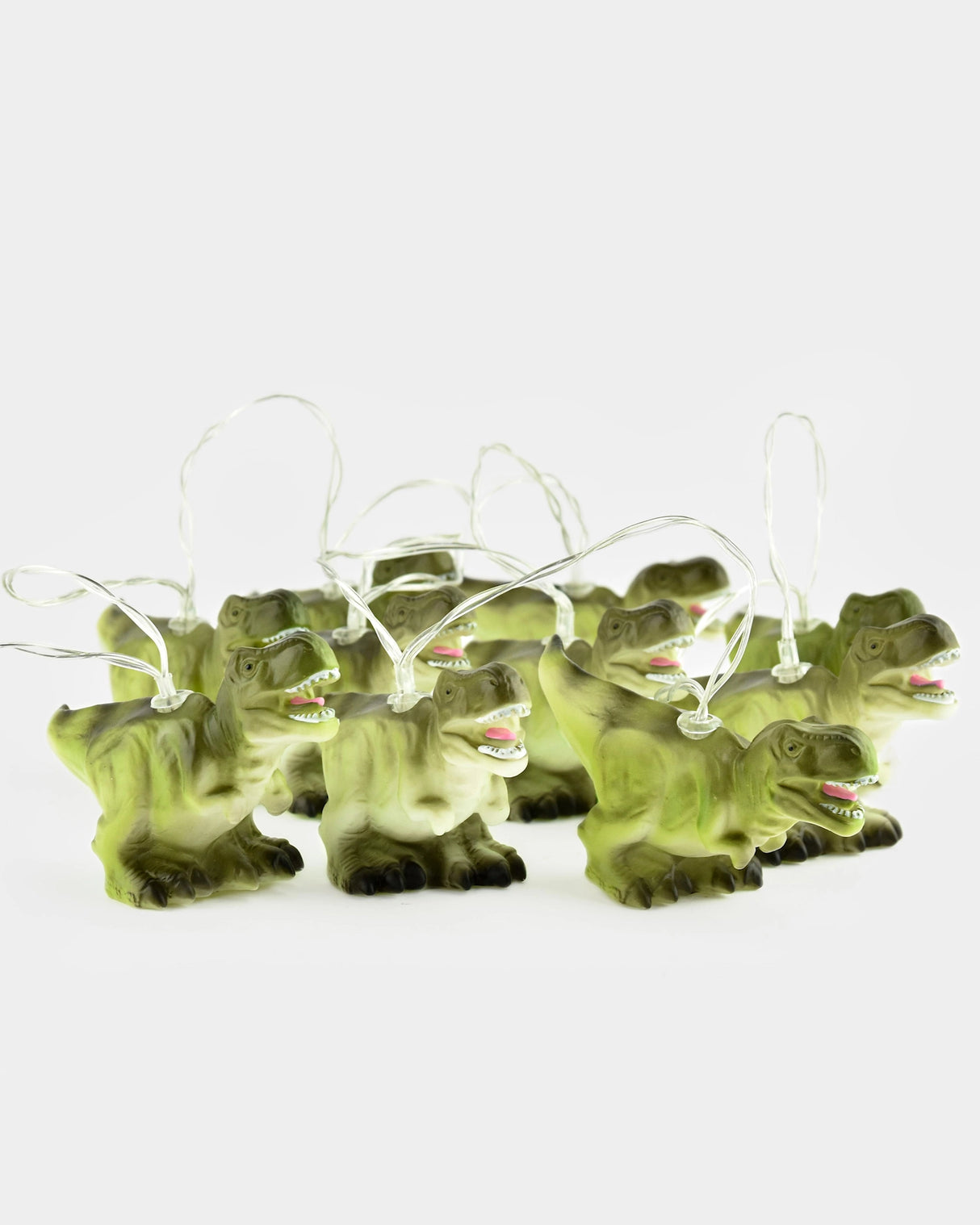 Lyslenke T‑rex figurer 10 pk