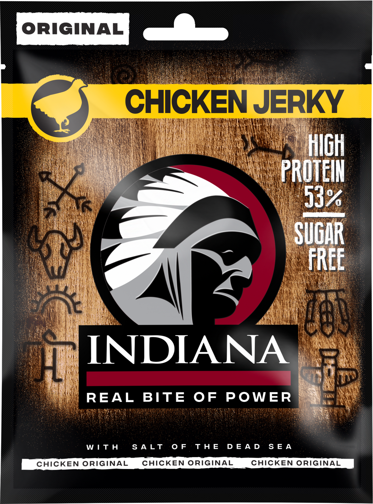 Indiana Kylling Jerky Original 90g