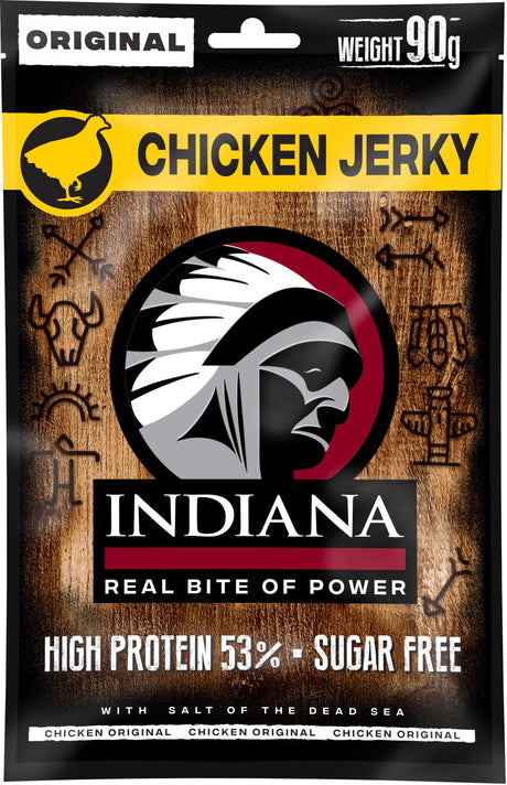 Indiana Kylling Jerky Original 90g