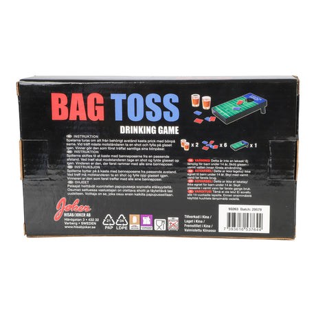 Mini ertepose drikkespill - shot edition