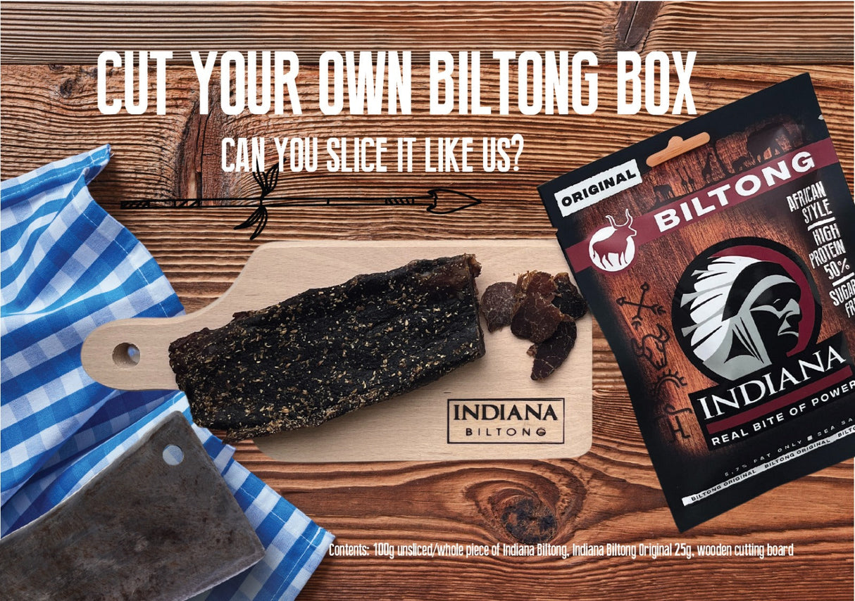 Indiana Cut Your Own Biltong Box 125g