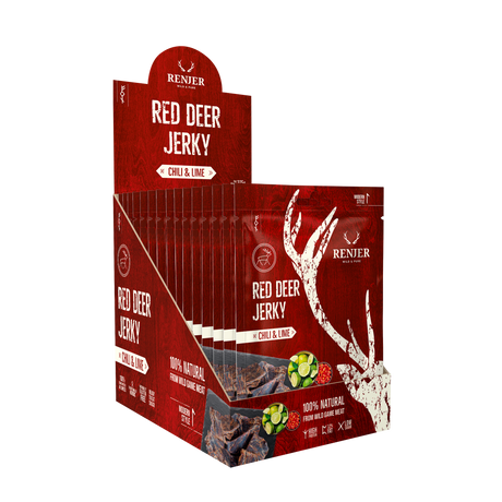 Renjer Hjort Jerky med Chili & Lime 25g