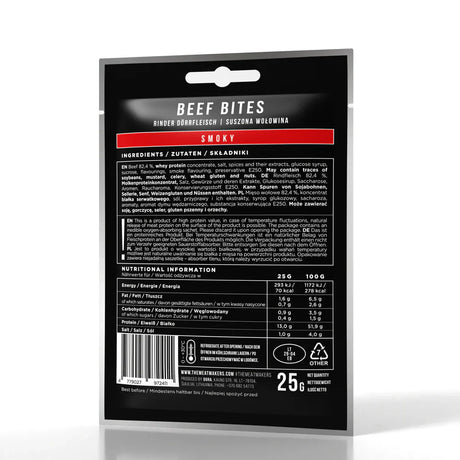 Meat Makers Smoky Beef Bites 25g