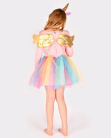 Den Goda Fén drakt enhjørning og diadem 6–8 år