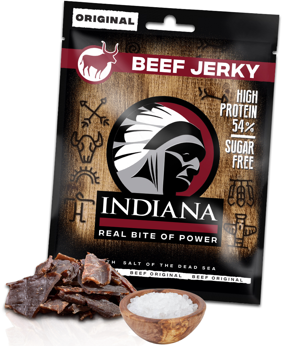 Indiana Beef Jerky Original 25g