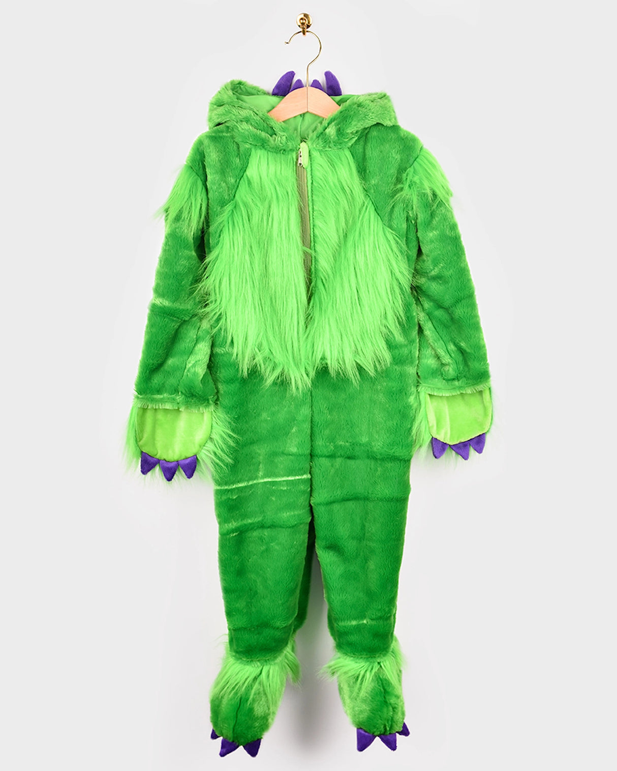 Den Goda Fén Grønt Monster Jumpsuit 3–4 år