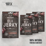 Renjer Elk Jerky with Black Pepper 25g