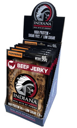 Indiana Beef Jerky Peppered 90g